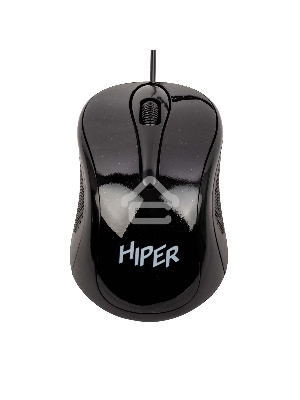 Мышь проводная HIPER HOM-031 черный, 1000 dpi, USB, кнопки - 3