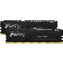 Оперативная память Kingston Fury Beast, DDR5, 32GB (2x16GB), 5600MHz, CL36, DIMM, с радиаторами, черный