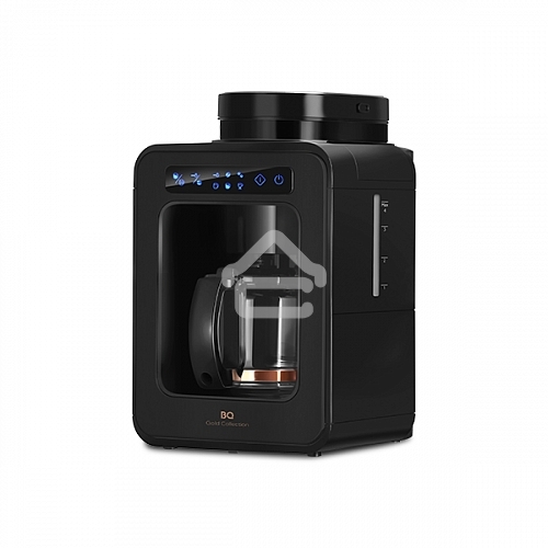 Кофеварка капельная BQ CM7000 Black-Rose Gold со встроенной кофемолкой, исп. кофе - молотый/зерновой, 0.6 л, 600 Вт.
