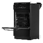 Плита электрическая De Luxe 5004.13э (кр)-001 черный, конфорок 4 шт, духовка 43 л, 50 см x 85 см x 50 см