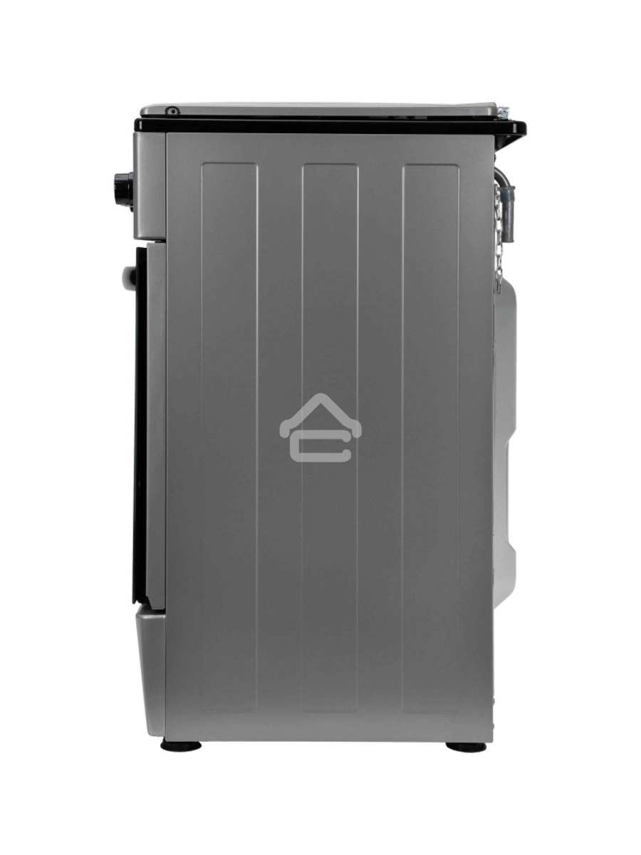Плита газовая Kraft KF-FSK5301GS серый, конфорок 4 газовых, духовка 58 л, 50 см x 85.5 см x 55.6 см
