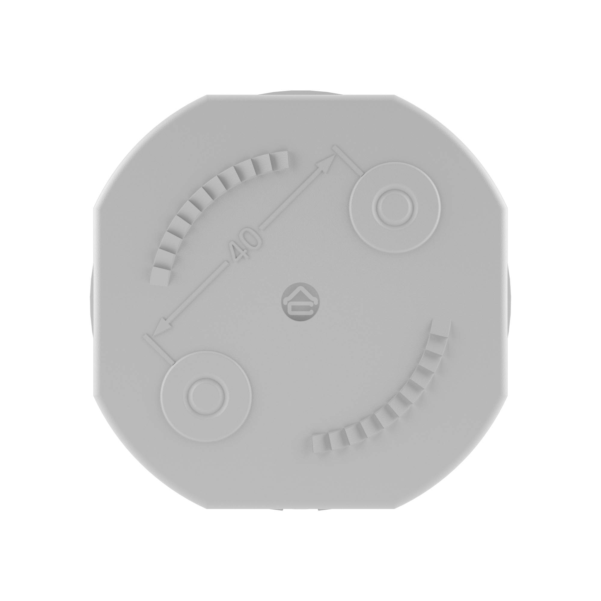 Коробка ответвит. DKC 53500 с кабельными вводами. IP44. д.65х35мм