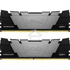 Оперативная память Kingston Fury Renegade, DDR4, 16GB (2x8GB), 3200MHz, CL16, DIMM, с радиатором, серый/черный
