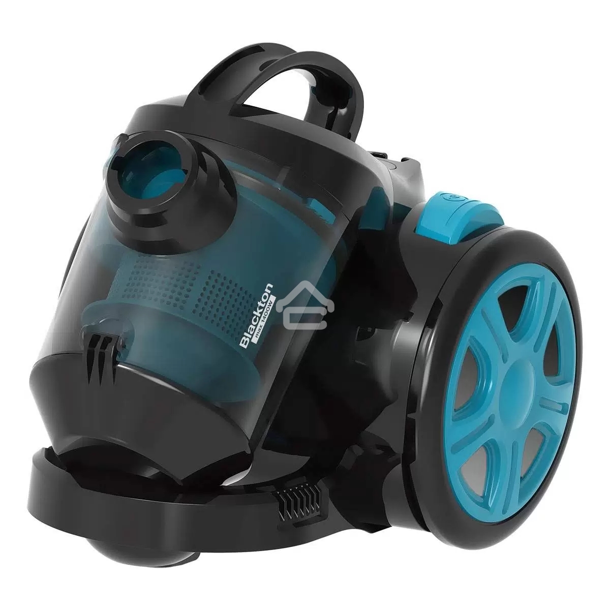 Пылесос Blackton Bt VC1802B черный/голубой, 350/1400 Вт, уборка сухая, пылесборник контейнер 2 л