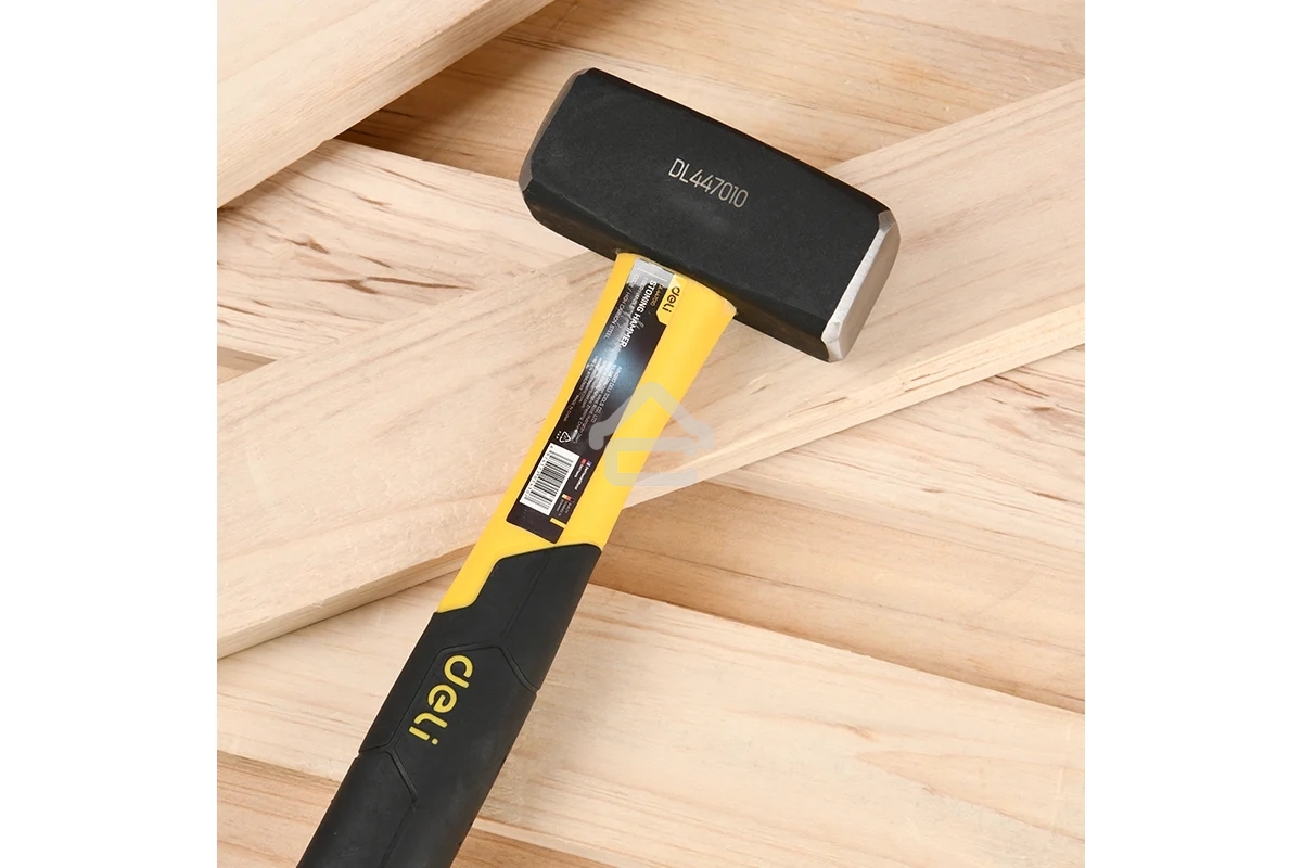 Кувалда Deli DL447010 1000 гр Фибергласовая рукоять