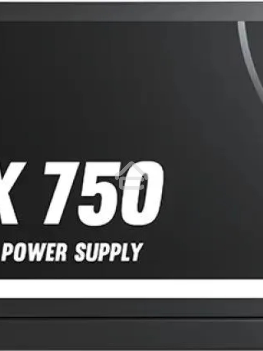Блок питания Montech APX 750 (XWYA11-750W) 750 Вт, 80 PLUS WHITE, 120 мм, немодульный, чёрный