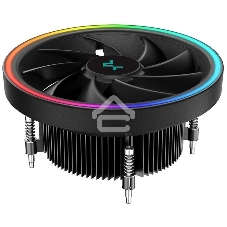 Кулер для процессора DEEPCOOL UL551 черный,(только сокет 1700), 136 мм, алюминий, 1800 об/мин, 26.8 дБ, 4 pin, 95 Вт, 71 мм