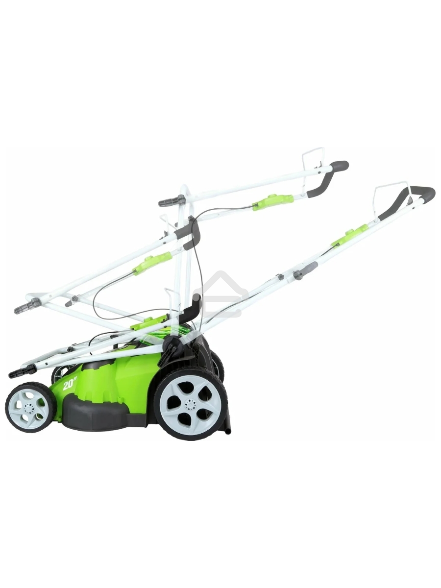 Газонокосилка аккумуляторная GreenWorks G40LM49DB, TwinForce, 40V, 49 см, без АКБ и ЗУ  (2500207)