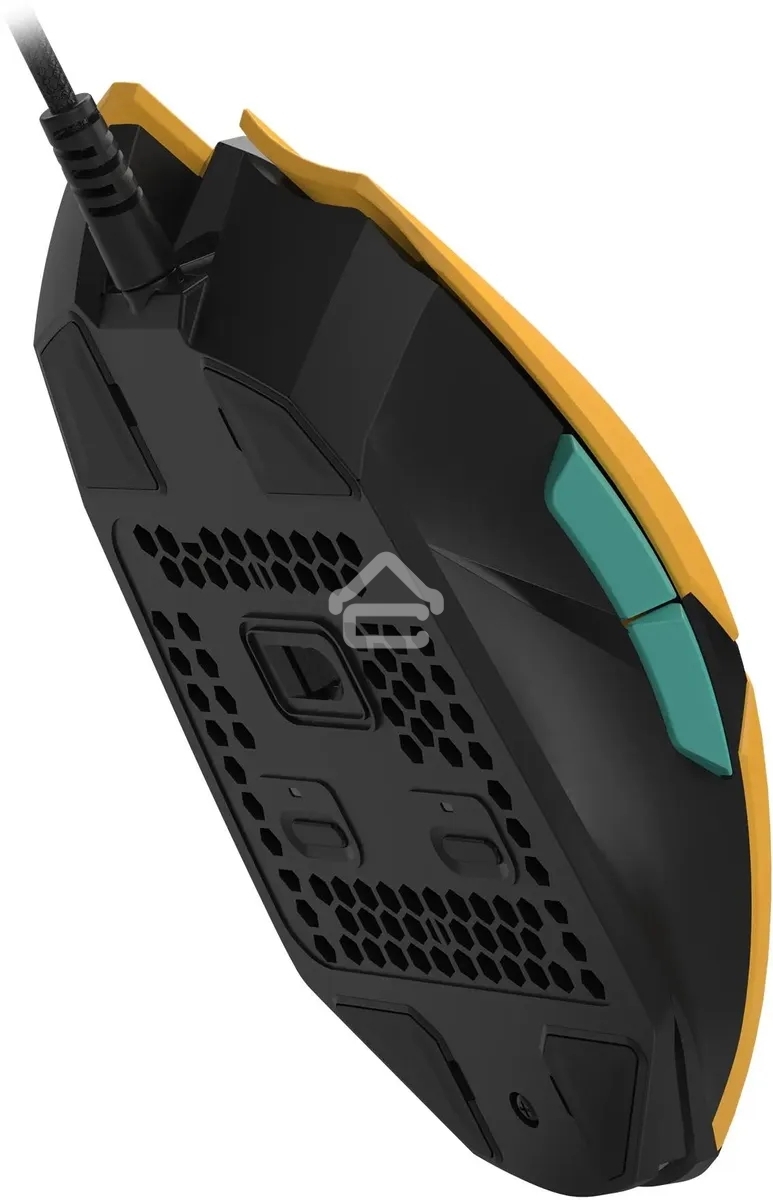 Мышь проводная A4Tech Bloody W63 Max Renegade желтый, 12000 dpi, USB, кнопки - 7