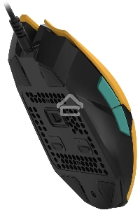 Мышь проводная A4Tech Bloody W63 Max Renegade желтый, 12000 dpi, USB, кнопки - 7