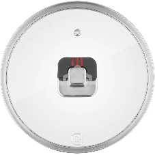 Крышка Rondell Stripes RDA-1619, 20 см, руч. серый