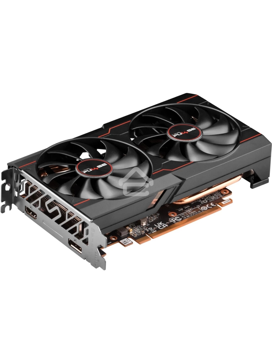 Видеокарта Sapphire RX6500XT Gaming OC Pulse 11314-07-20G AMD Radeon RX 6500XT 4Gb 64bit GDDR6 PCI-E 4.0 2685/18000 HDMIx1 DPx1 HDCP Ret
