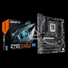 Материнская плата Gigabyte Z790 EAGLE, LGA 1700, Intel Z790, 4xDDR5, 4xSATA, 3xM.2, 1xPCIe 5.0 x16, 1xPCIe 4.0 x4, 1xPCIe 3.0 x1, 1xHDMI, 1xDP, 1x 2.5Gb LAN, 4xUSB-A 3.2 Gen 1, 1xUSB-A 3.2 Gen 2, 2xUSB-A 2.0, 1xUSB-C 3.2 Gen 2, 3x3.5 мм, 7.1, ATX
