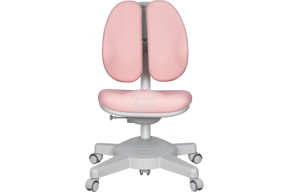 Кресло детское Cactus CS-CHR-3604PK розовый крестов. пластик серый