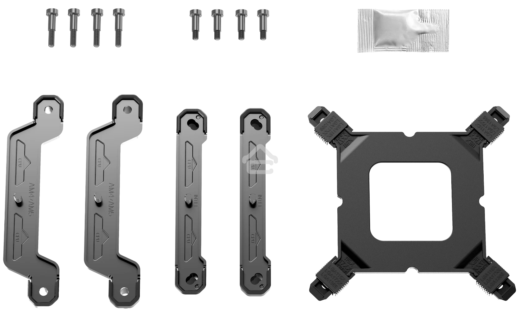 Кулер для процессора Ocypus Gaммa A40 BK ARGb черный 100мм алюминий+медь 2400rpm 29.5db 4-pin 200W 133мм