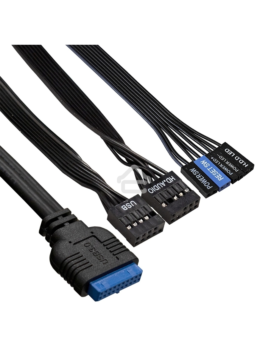 Компьютерный корпус Miditower ExeGate AA-442U2-AA400 (ATX, AA400 8 см, 1*USB+2*USB3.0, аудио, черный)