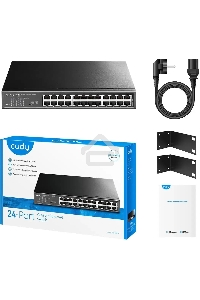 Коммутатор Cudy GS1024 (L2) 24x1Гбит/с неуправляемый