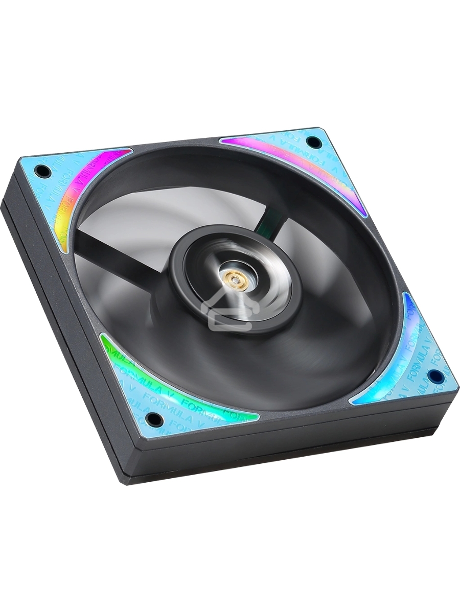Вентилятор для корпуса Aerocool / Formula Air Bridge Plus BK ARGB черный, 120 мм, 1300 об/мин, 27.2 дБ, 4 pin