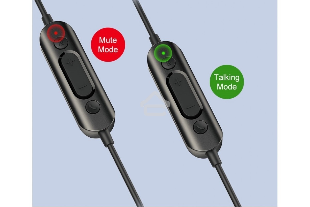 Гарнитура проводная бинауральная USB-гарнитура Fanvil, HT302-U, стерео, HD звук, USB