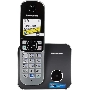 Телефон беспроводной (DECT) Panasonic KX-TG6811RUB  (черный) {Беспроводной DECT,40 мелодий,телефонный справочник 120 зап.}