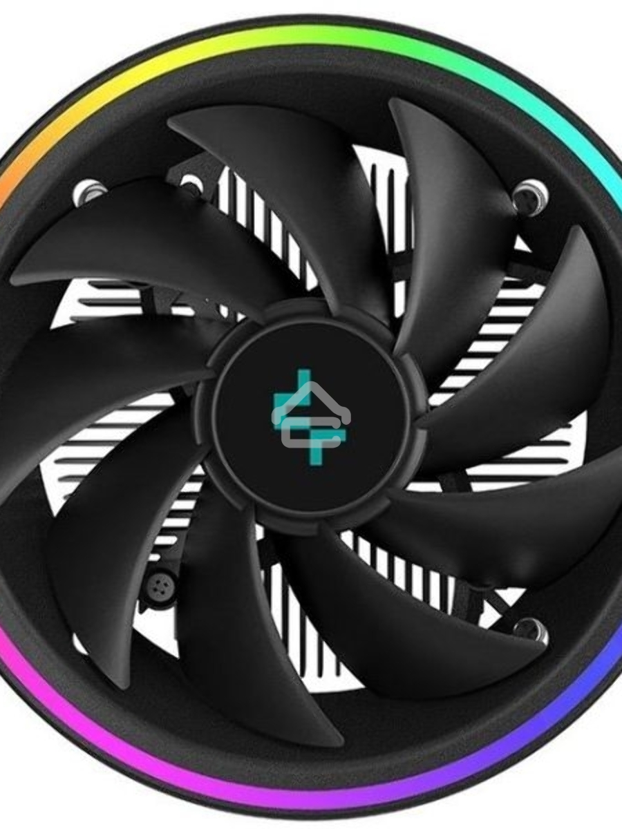 Кулер для процессора DEEPCOOL UL551 черный, 136 мм, алюминий, 1800 об/мин, 26.8 дБ, 4 pin, 95 Вт, 71 мм