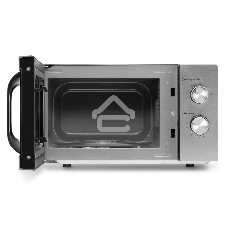 Микроволновая печь Hyundai HYM-M2013 нержавеющая сталь/черный, 20 л, 700 Вт, переключатели - электронный поворотный механизм