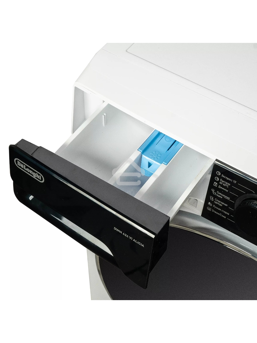 Стиральная машина DeLonghi DWM 624 V ALICIA белый, загрузка фронтальная 6 кг, 1200 об/мин., класс: А+++