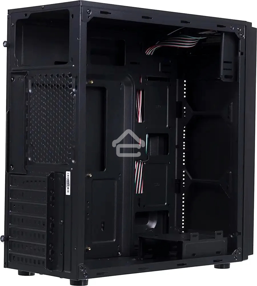 Компьютерный корпус Accord JP-II черный без БП ATX 1x80mm 2xUSB2.0 1xUSB3.0 audio