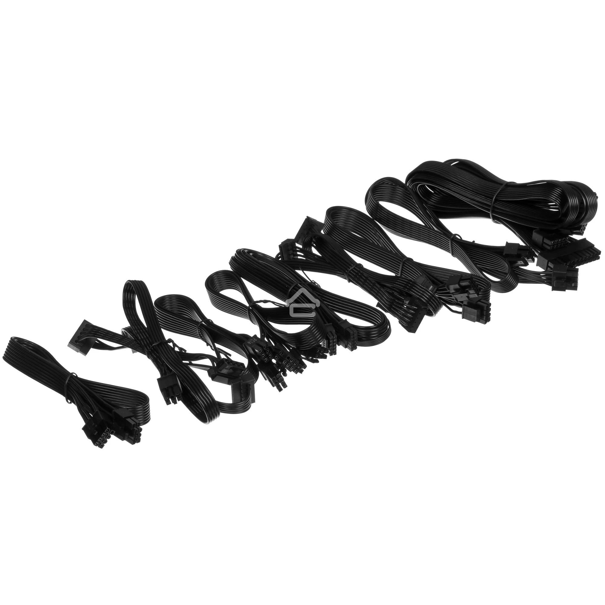 Блок питания ADATA COREREACTORIIVE750G-BKCEU, 750Вт, 80 PLUS Gold, 120мм, модульный, черный