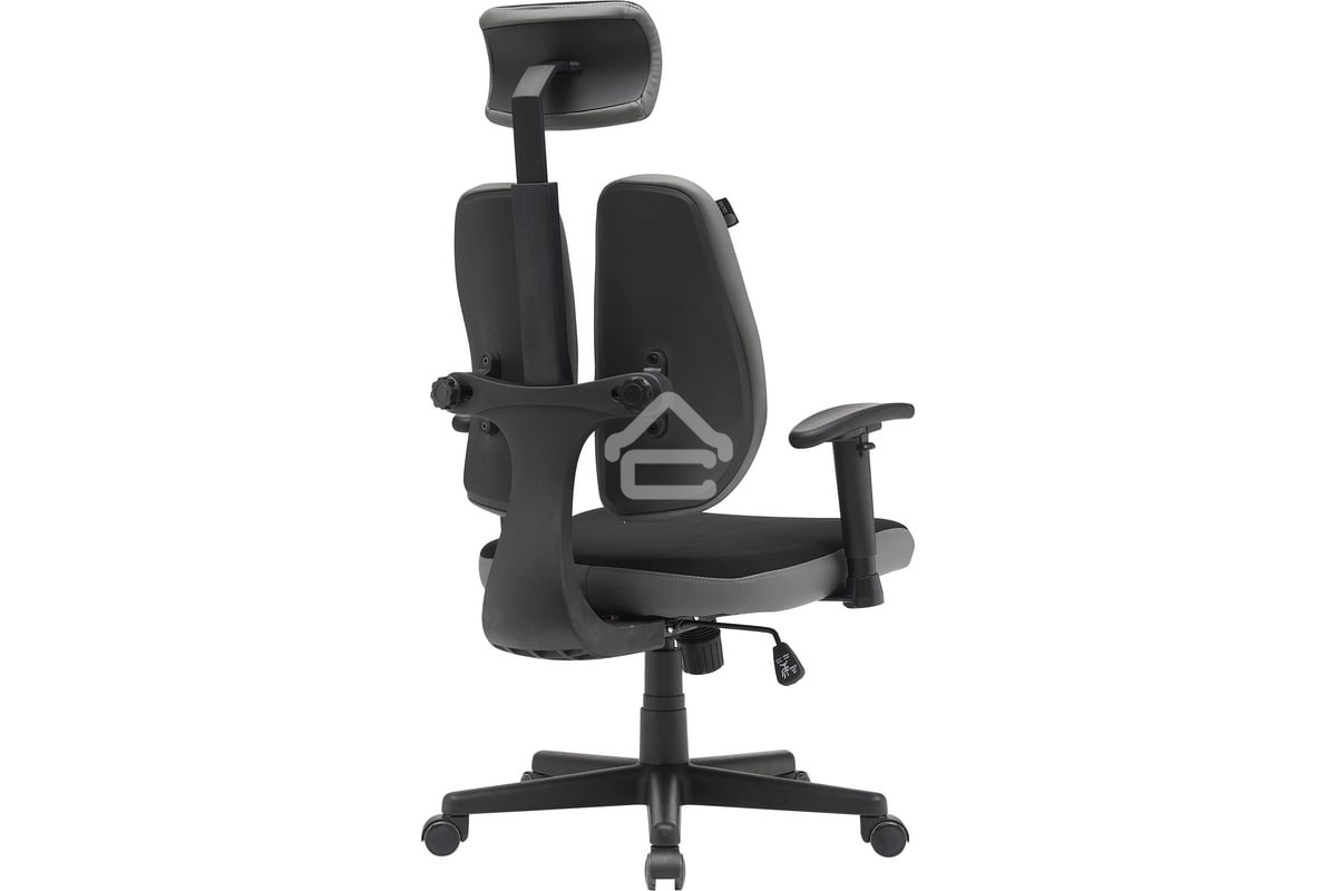 Кресло компьютерное Cactus CS-CHR-MC03-BKGY черный