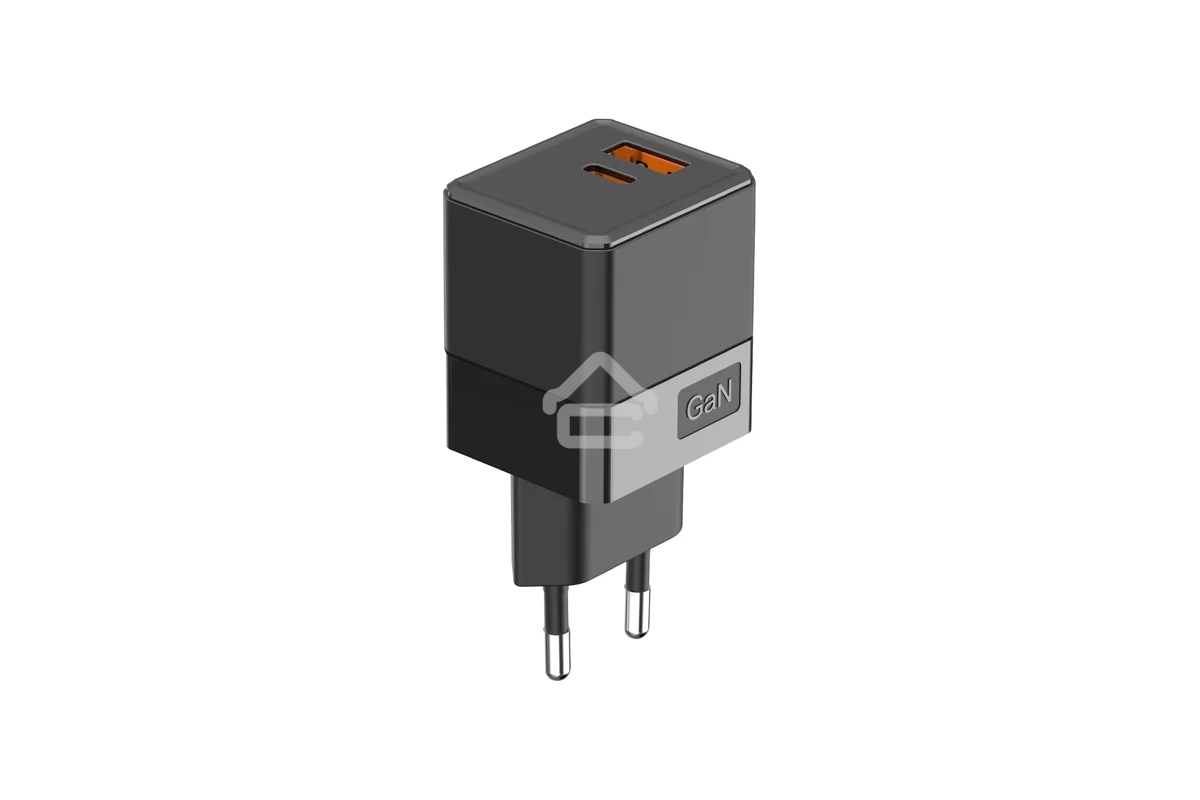 Сетевое зарядное устройство с двумя портами USB-A и USB-C, 35Вт Rexant