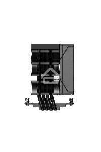 Кулер ID-Cooling Frozn A400 черный 92мм алюминий+медь 2200rpm 25.8db 4-pin 180W 123мм