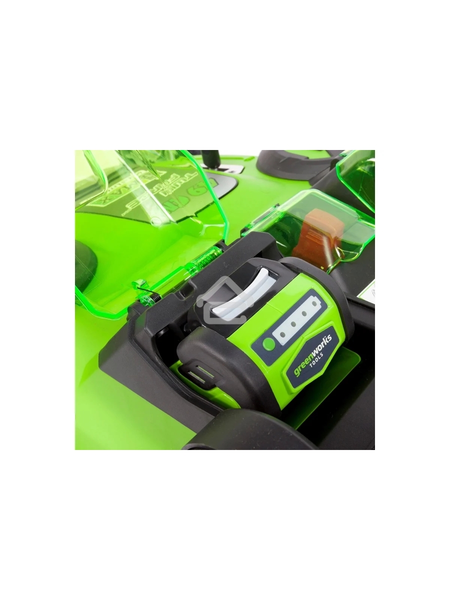 Газонокосилка аккумуляторная GreenWorks G40LM49DB, TwinForce, 40V, 49 см, без АКБ и ЗУ  (2500207)