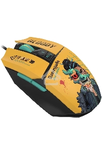 Мышь проводная A4Tech Bloody W63 Max Renegade желтый, 12000 dpi, USB, кнопки - 7
