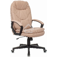 Кресло руководителя Бюрократ CH-868N Or-14 бежевый, искусственная кожа, крестовина пластик