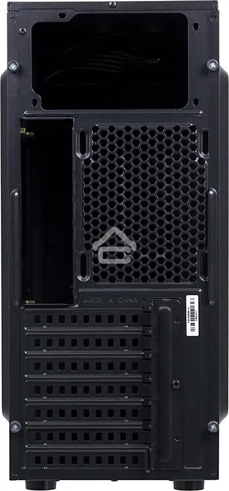 Компьютерный корпус Accord JP-II черный без БП ATX 1x80mm 2xUSB2.0 1xUSB3.0 audio