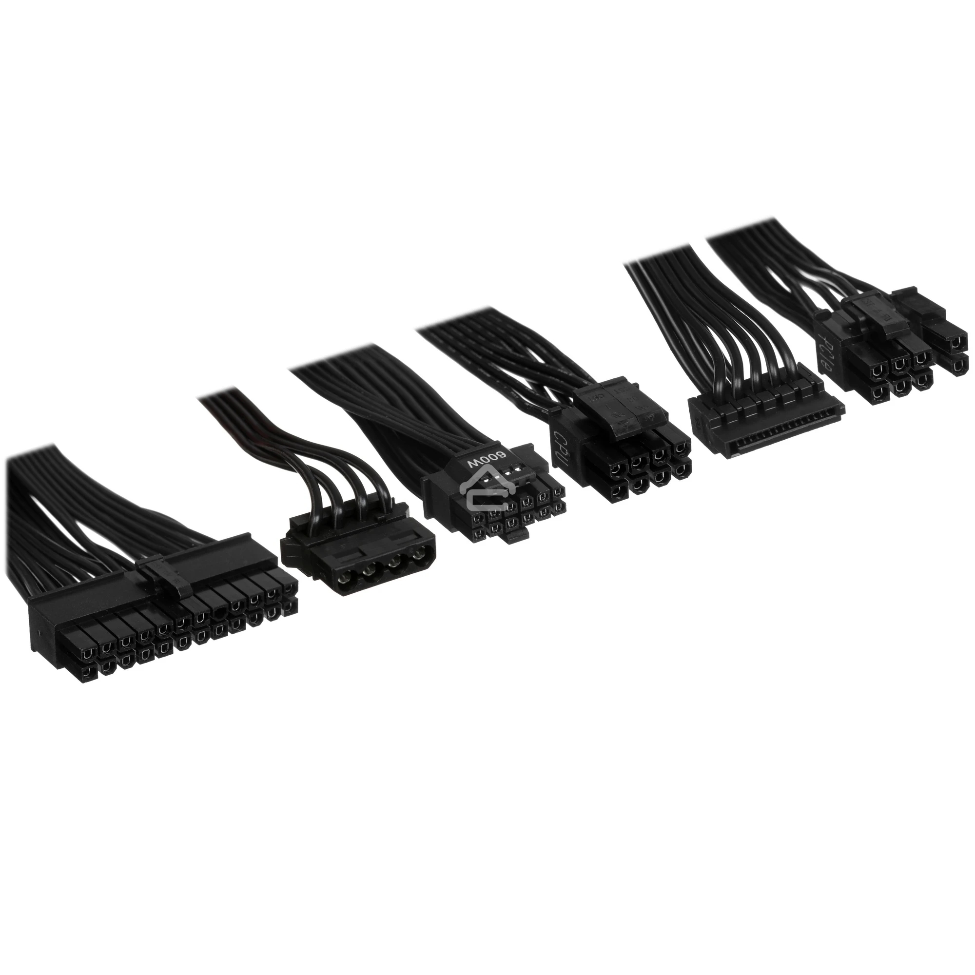 Блок питания ADATA COREREACTORIIVE750G-BKCEU, 750Вт, 80 PLUS Gold, 120мм, модульный, черный