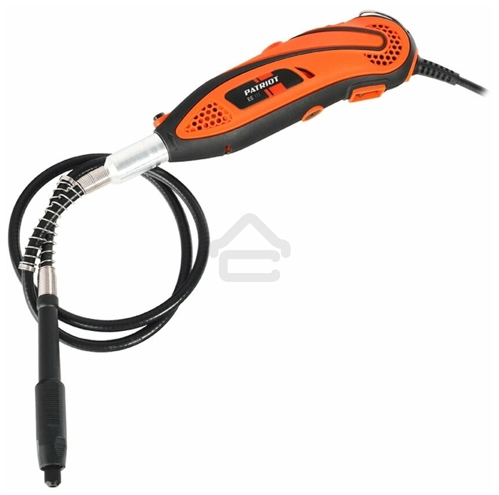 Прямошлифовальная машина (гравер) PATRIOT EE 111 с гибким валом, 140Вт, 210 насадок в комплекте, кейс