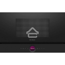 Встраиваемая микроволновая печь Bosch BEL7321B1 900Вт, 5 режимов, кварцевый гриль,инвертер, 21 л, черный, петли слева
