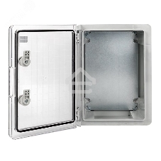 Бокс пластиковый с монтажной платой прозр. дверь EKF PROxima PBT65MP005 500х350х190 мм IP65