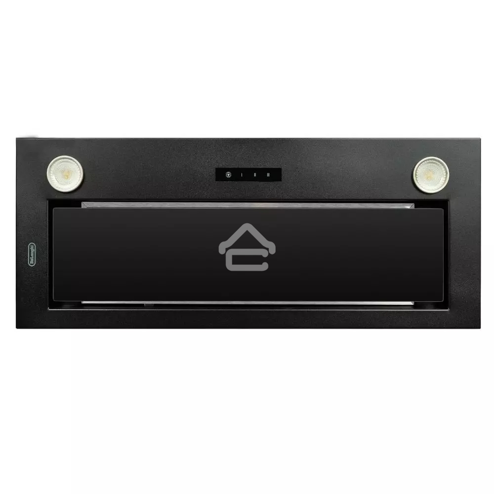 Вытяжка встраиваемая DeLonghi Cosetta 710 NB черная, 70 см, 1200 куб. м/ч, 63 дБ