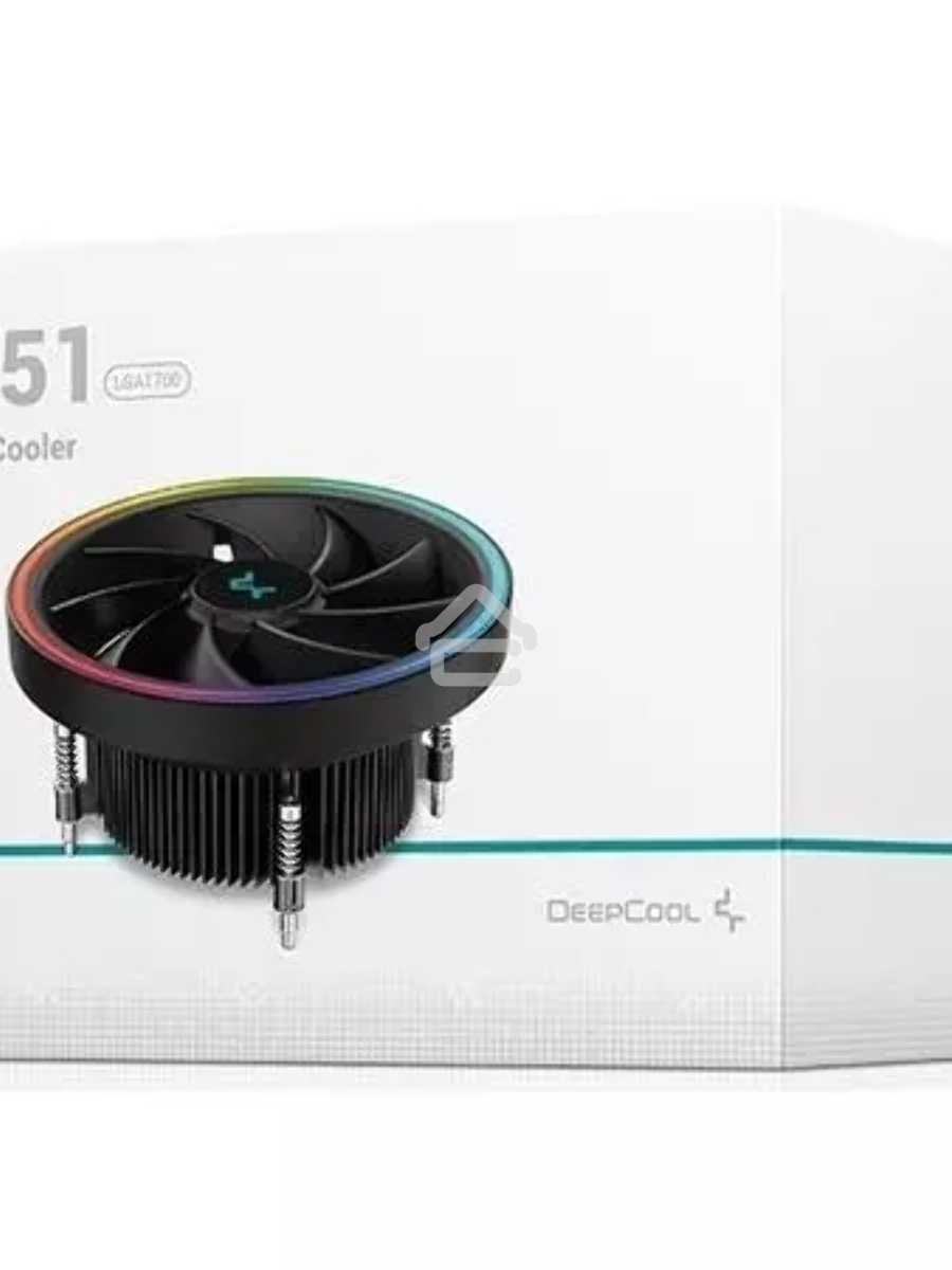 Кулер для процессора DEEPCOOL UL551 черный, 136 мм, алюминий, 1800 об/мин, 26.8 дБ, 4 pin, 95 Вт, 71 мм