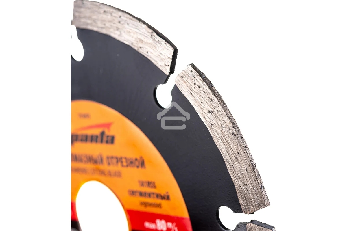 Диск алмазный отрезной сегментный Sparta 125 х 22,2 мм, сухая резка