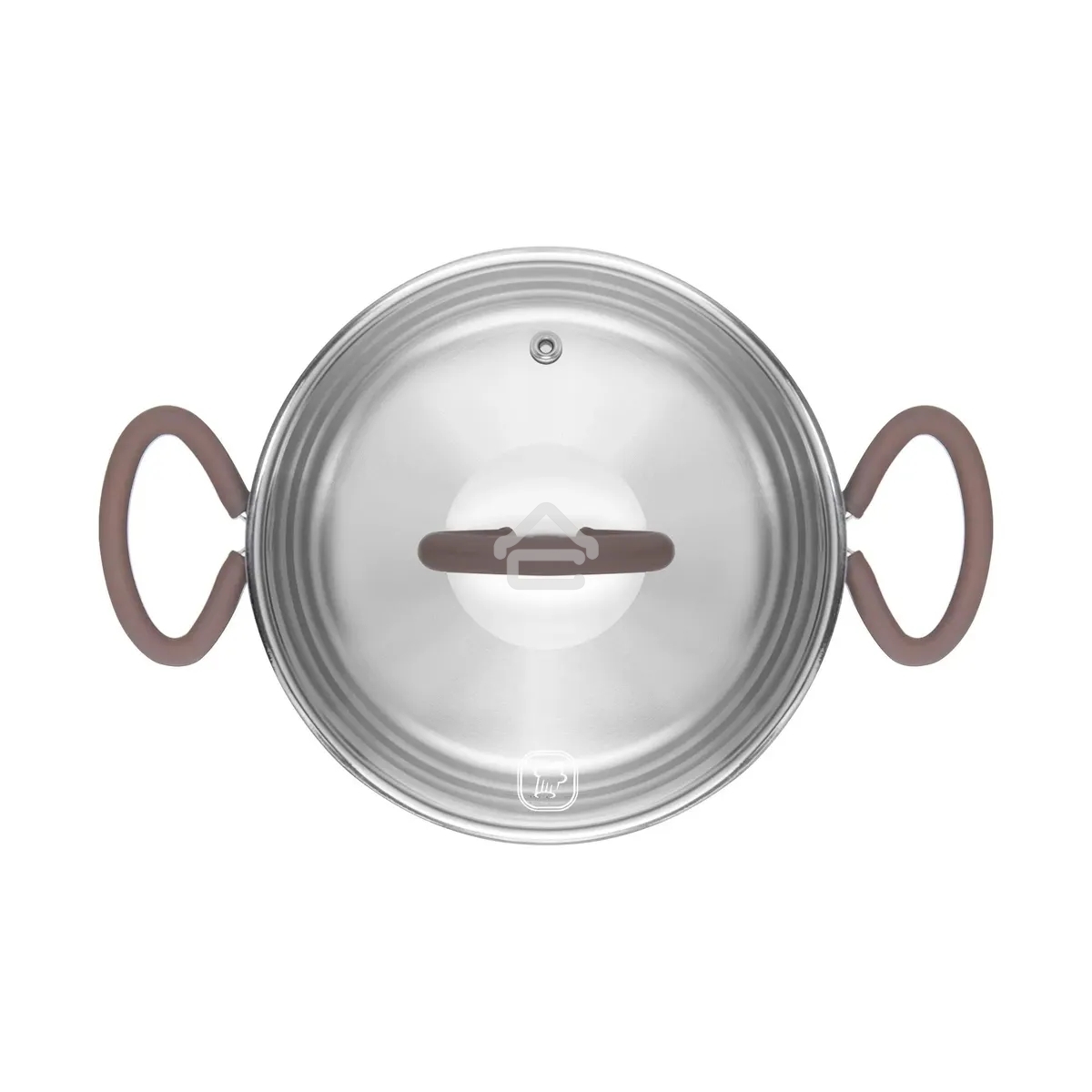 Кастрюля Rondell Etery RDS-1599 3.1л. d=20см (с крышкой) сталь