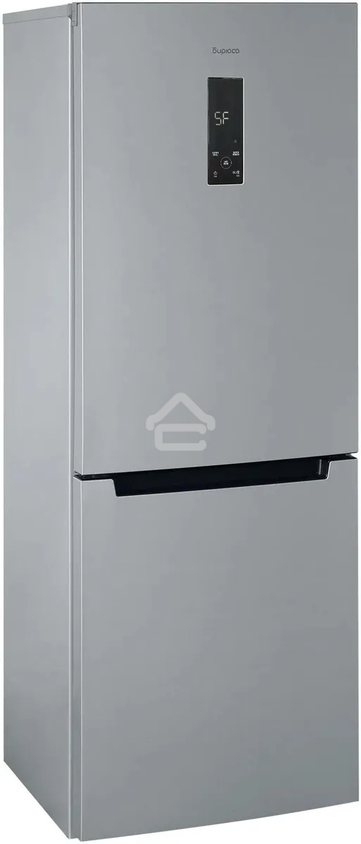 Холодильник Бирюса Б-M920NF металлик двухкамерный 210/100 л морозилка снизу, No Frost