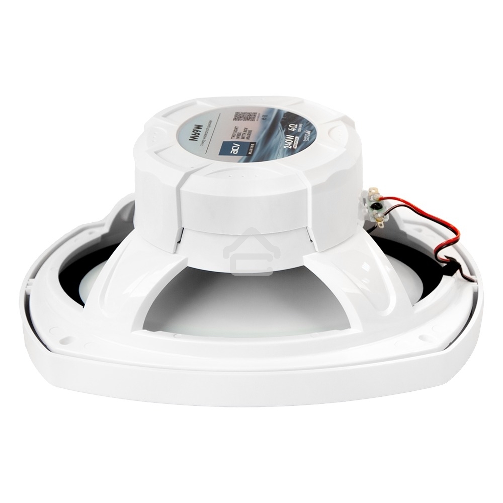 Колонки автомобильные ACV Marine M69 белый 120Вт 89дБ 15x23см (6x9дюйм) (ком.:2кол.) коаксиальные двухполосные