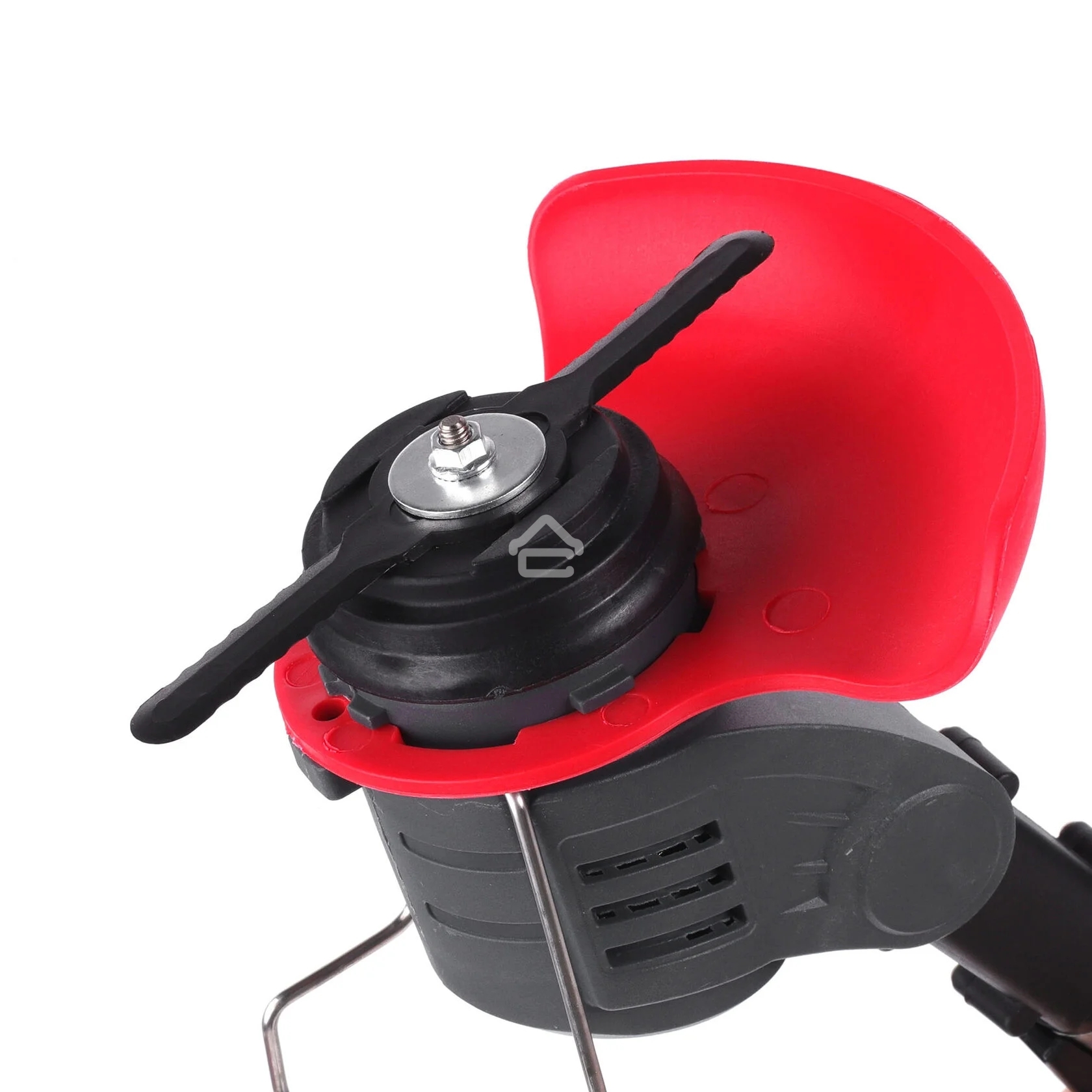 Триммер аккумуляторный Победа ТА 200, 20/21В, с 1 акб 1,5Ач и зу, макс 145мм, пластик. ножи (10шт) + мет. диск 40Т, телескоп