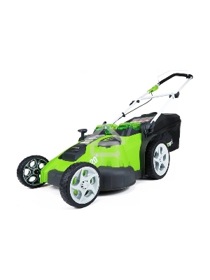Газонокосилка аккумуляторная GreenWorks G40LM49DB, TwinForce, 40V, 49 см, без АКБ и ЗУ  (2500207)