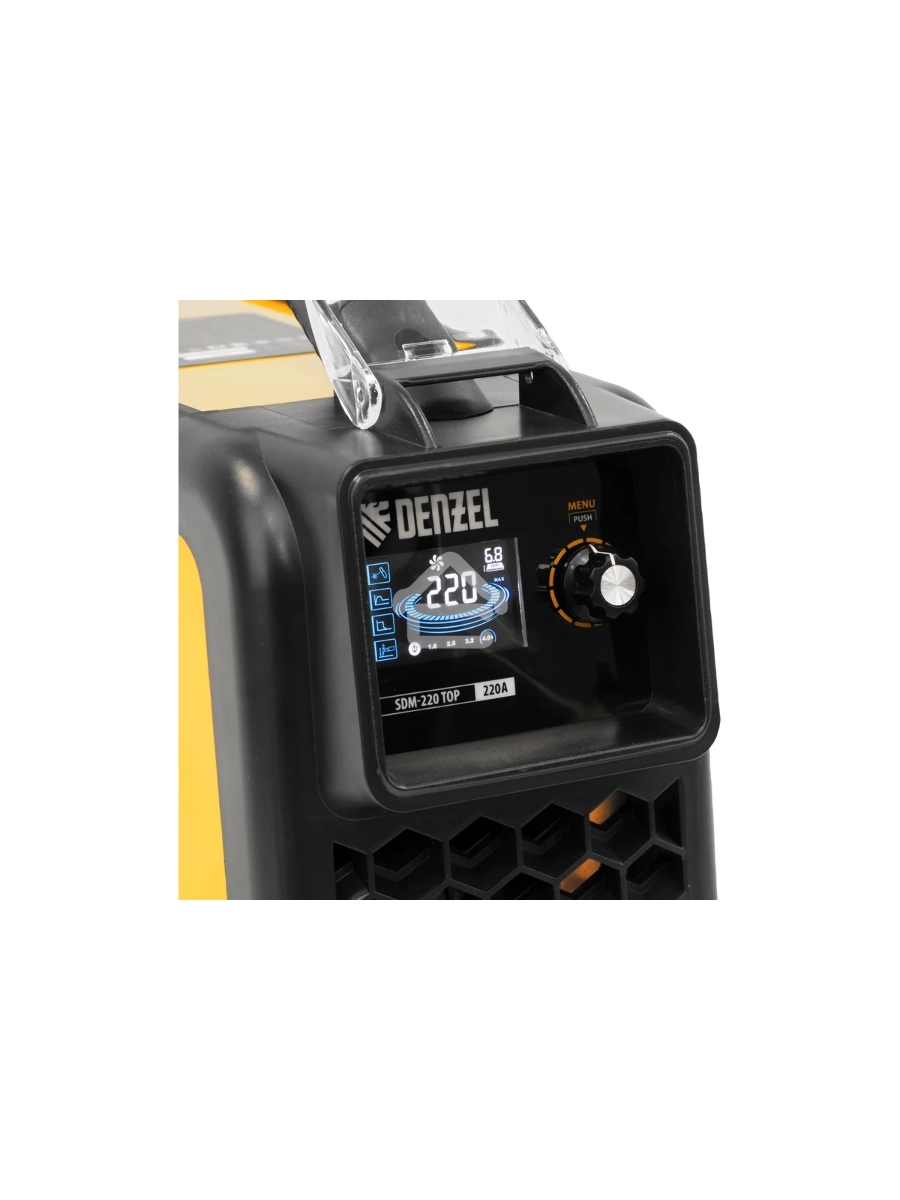 Аппарат инвертор. дуговой сварки SDM-220 Top, 220 А, ПВ 60% Denzel