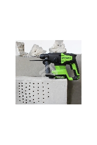Перфоратор аккумуляторный бесщеточный GreenWorks GD24SDS2 2 ДЖ, 24V, c 1хАКБ 4 Ач и ЗУ в сумке (3803007UB)